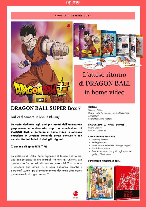 Dragon Ball Super - Box 7